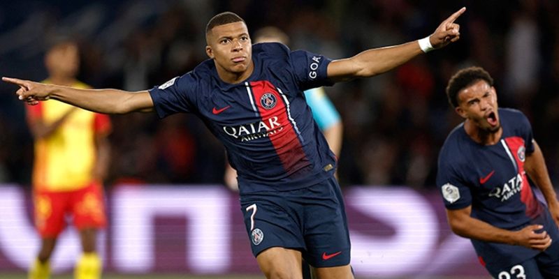 Mbappe đứng trong top bảng xếp hạng 8ON